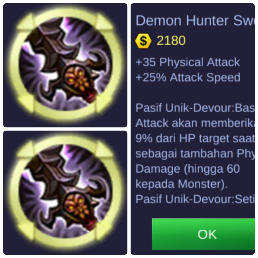 Hasil gambar untuk demon hunter sword ml